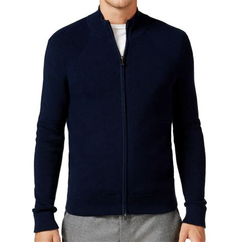 michael kors mens full zip sweater|Michael Kors scoop neck jumpers.